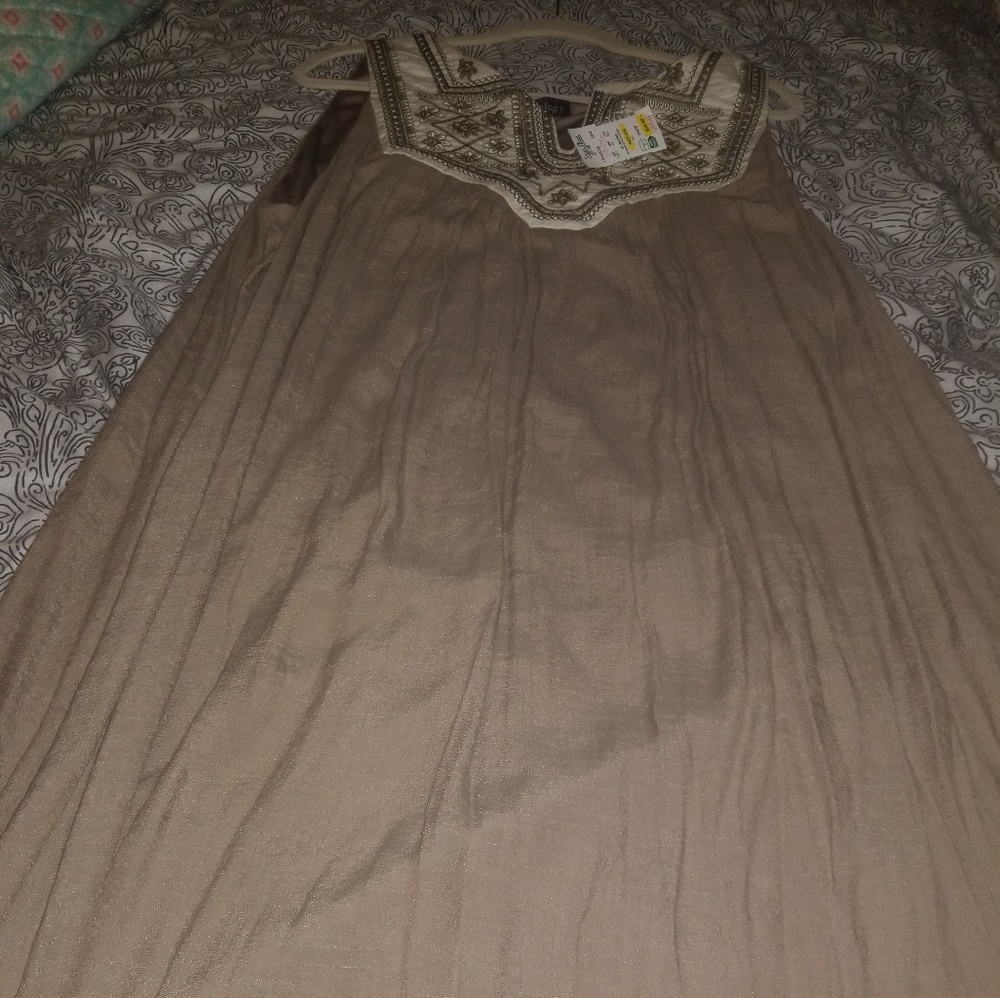 Luxology Size 20 Linen Lined dress BNWT